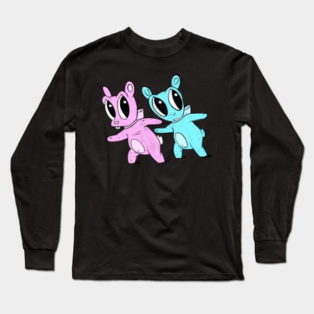 Fluffy and Uranus Long Sleeve T-Shirt by LadyTsundere